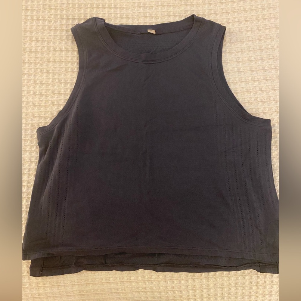 LULULEMON TANK, Size 2, blue